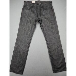Levi's 511 Skinny Jeans Mens 33x30 Gray Charcoal Wash Cotton Denim Pants NWT